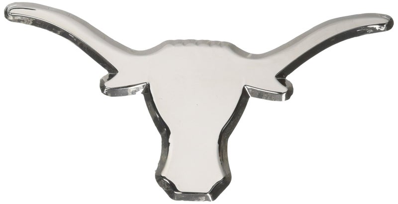 University of Texas Longhorn 3D Chrome Metal Auto Emblem